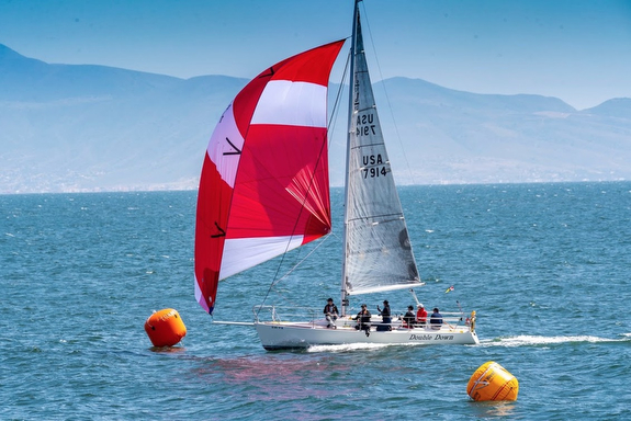 J/105 sailing Ensenada Race to Mexico