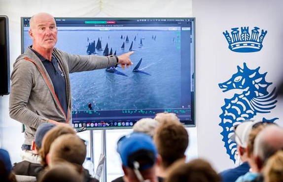 RORC sailing coach at Cowes, England