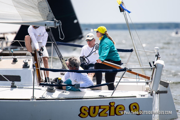 J/30 sailing off Annapolis, MD