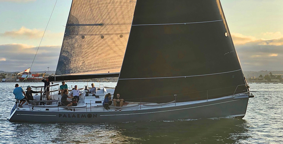 J/145 sailing offshore
